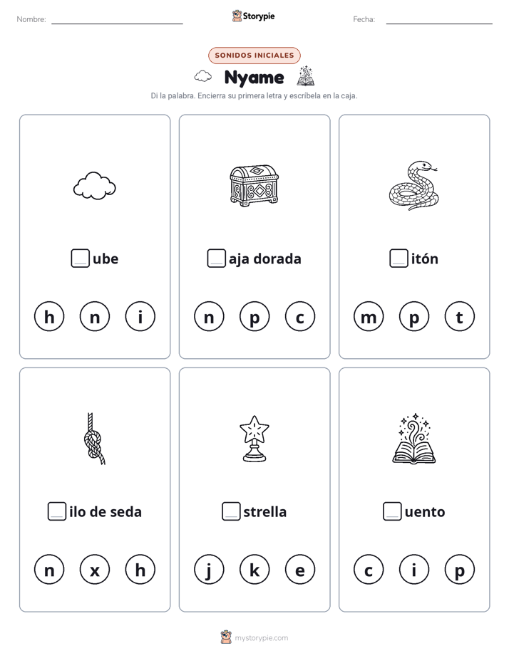 Sonidos Iniciales