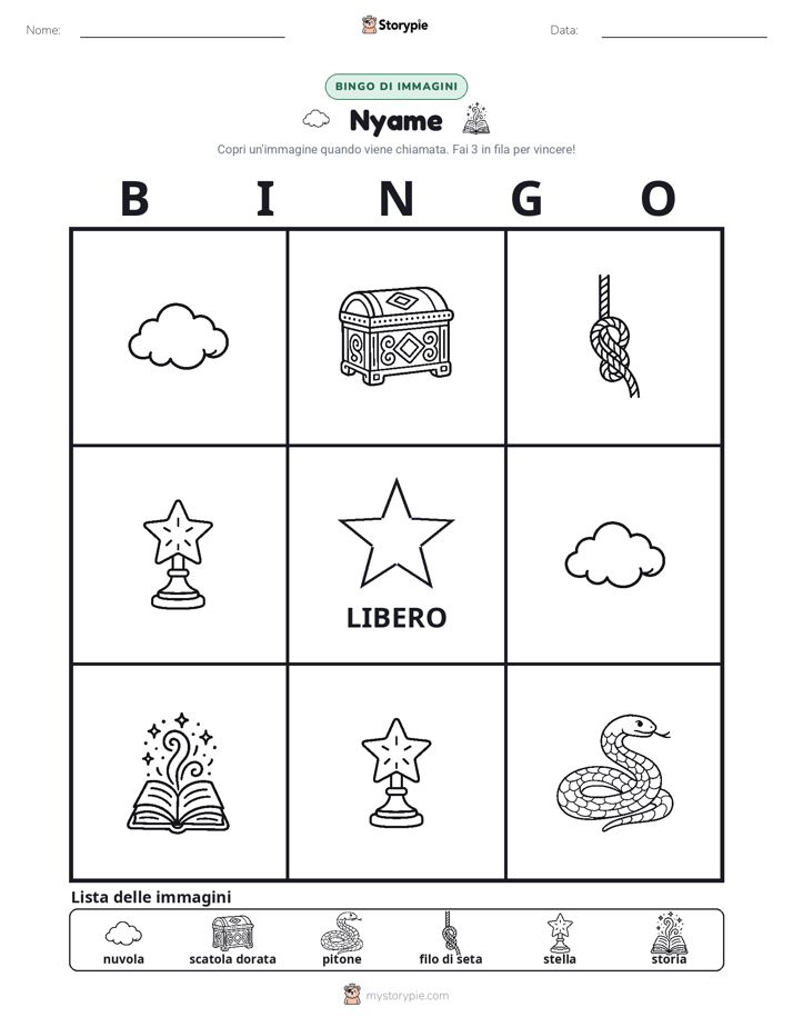 Bingo delle Immagini