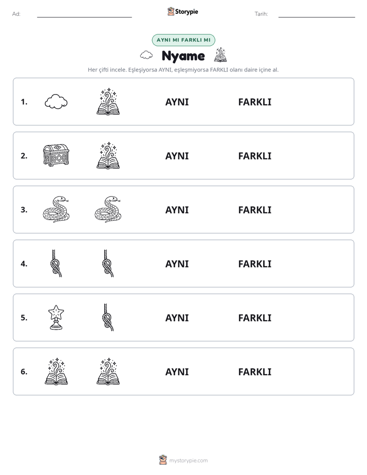 Aynı mı Farklı mı