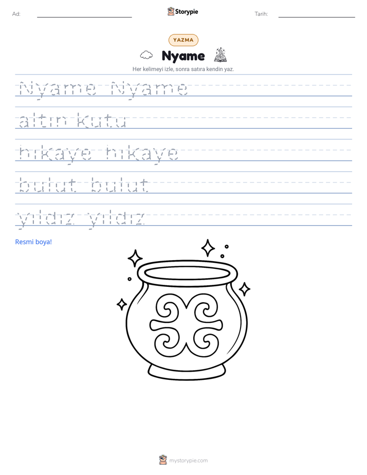 Yazma Pratiği