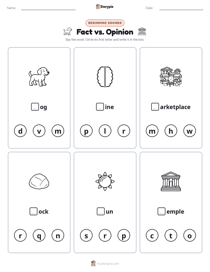 Beginning Sounds