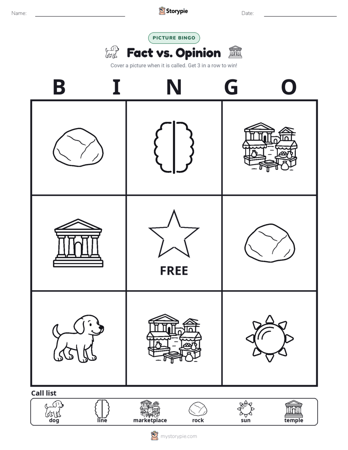 Picture Bingo