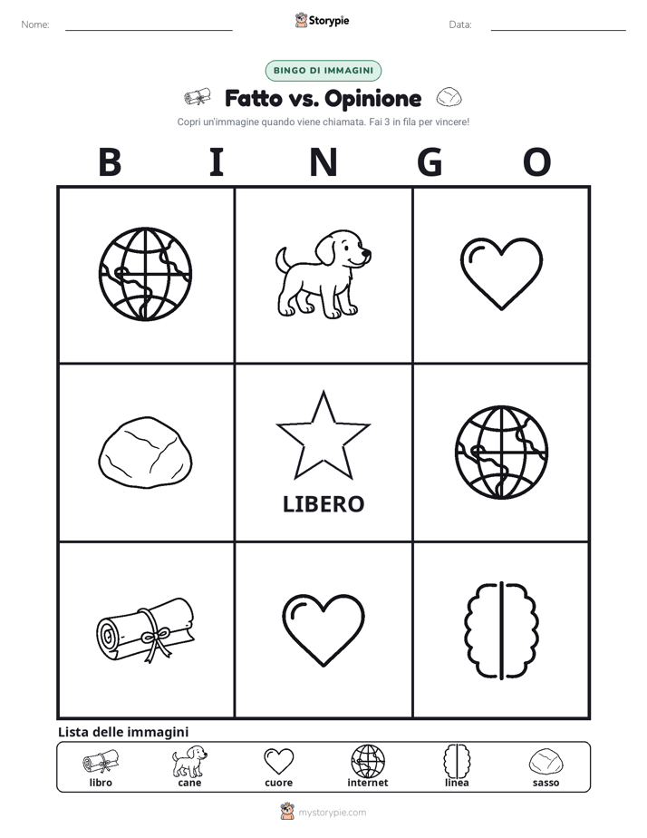 Bingo delle Immagini