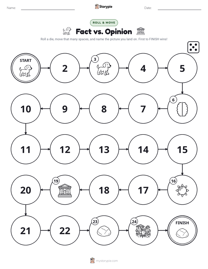 Roll & Move Game