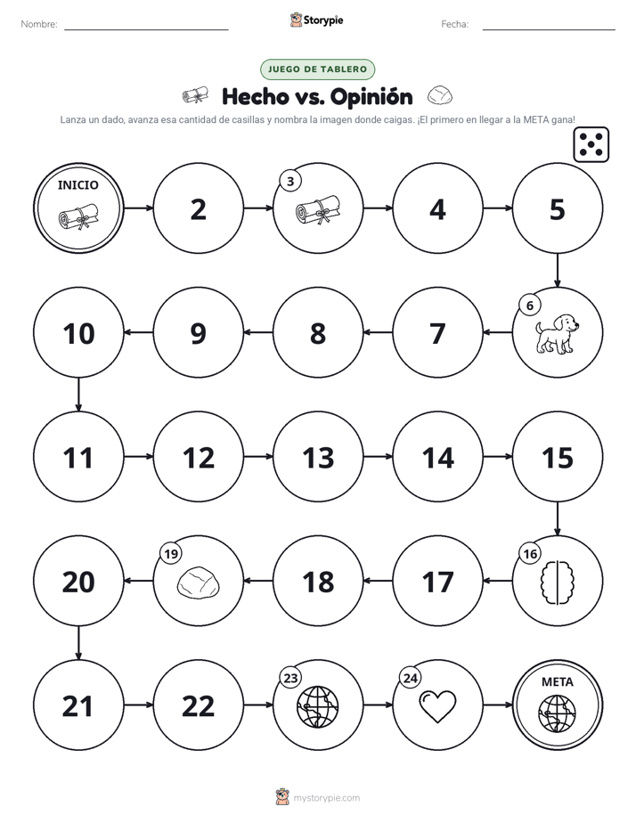 Juego de Rueda y Avanza