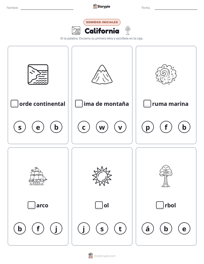 Sonidos Iniciales