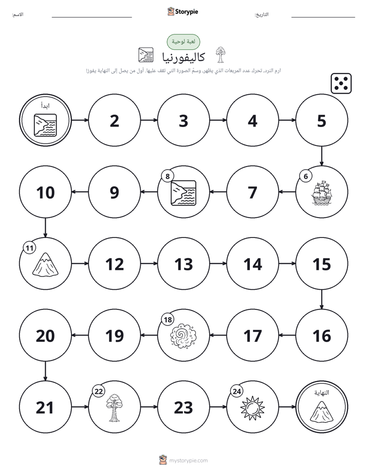 لعبة لف و تحرك