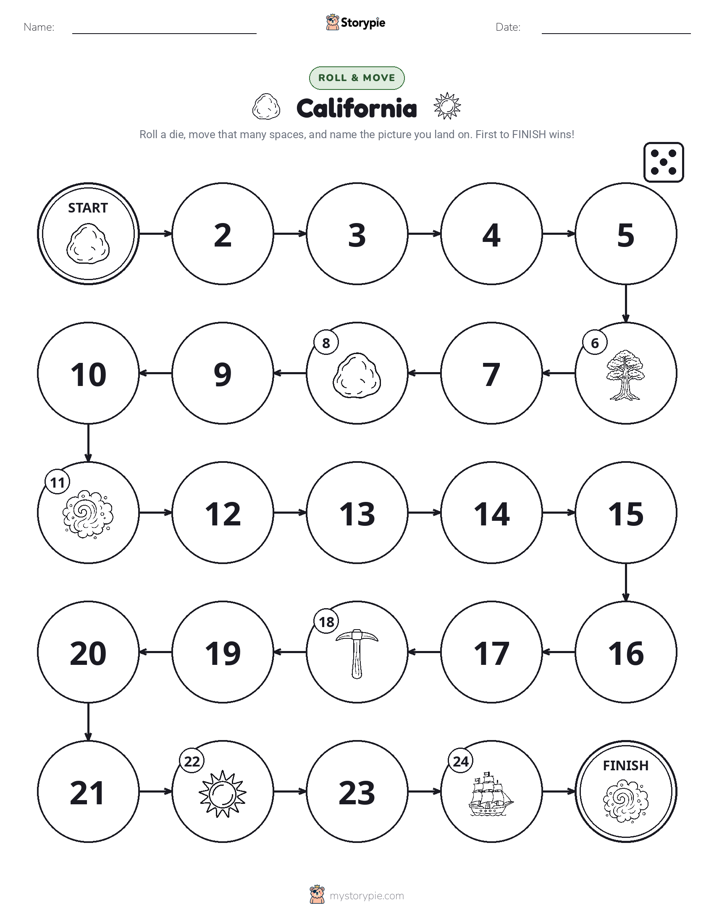 Roll & Move Game