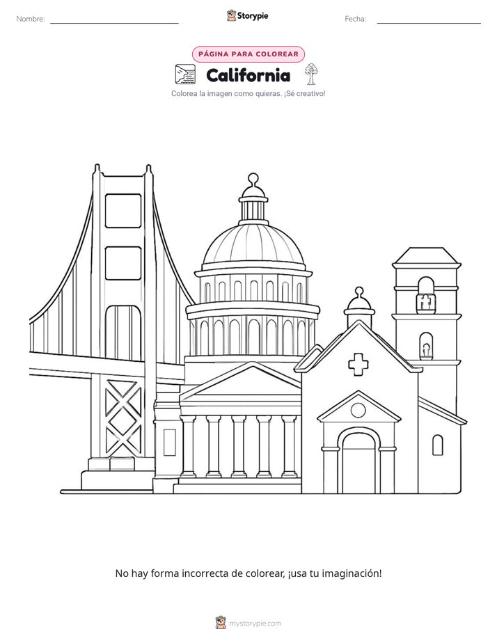 Página para Colorear