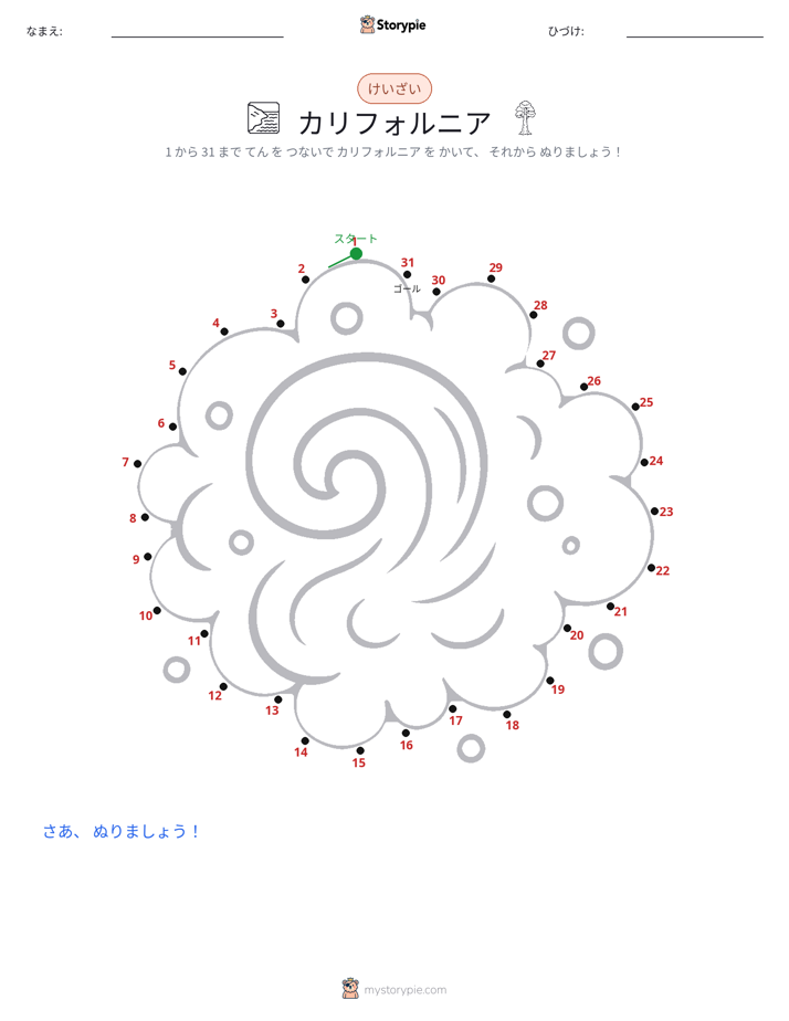 点つなぎ