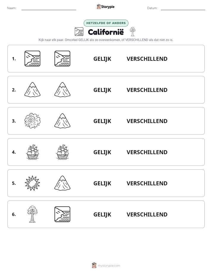 Zelfde of Verschillend