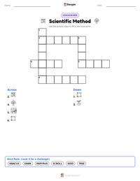 Scientific Method printable worksheet preview