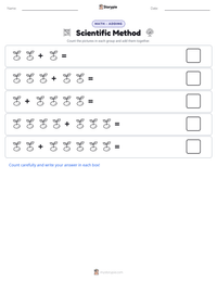 Scientific Method printable worksheet preview