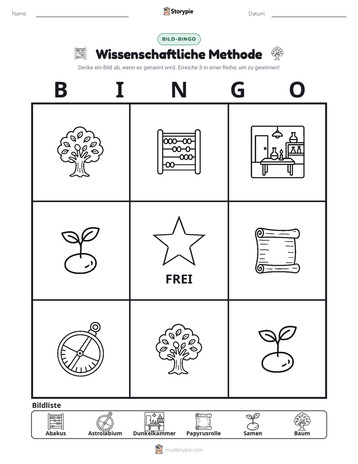 Bild-Bingo