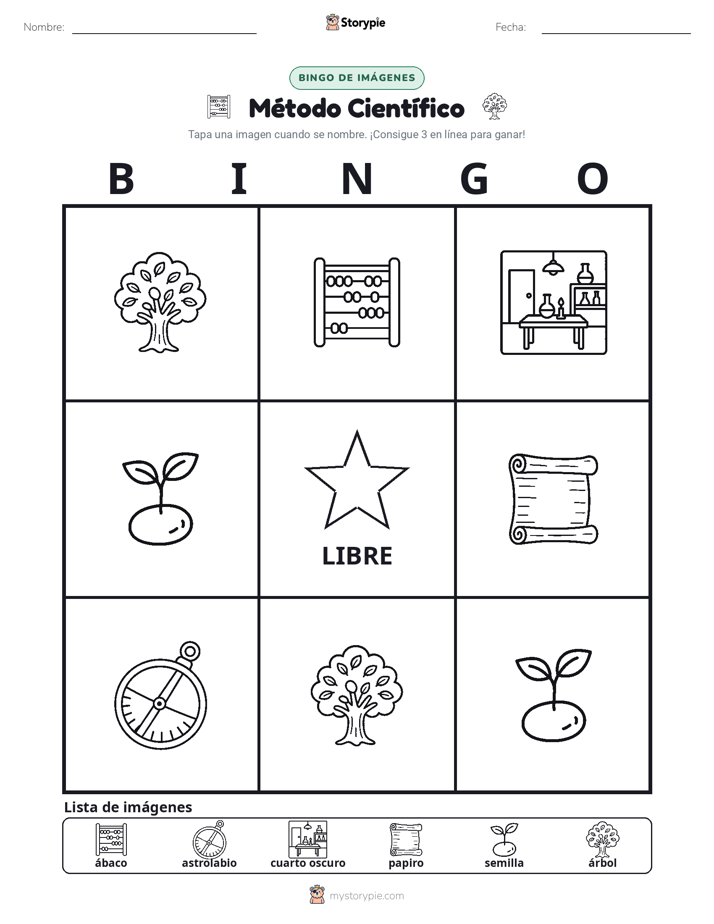 Bingo de Imágenes