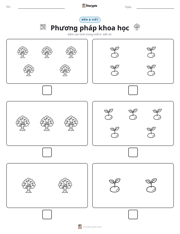 Đếm & Viết