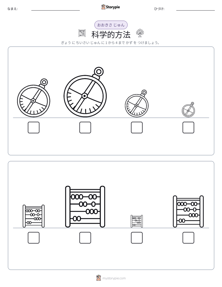 サイズ順