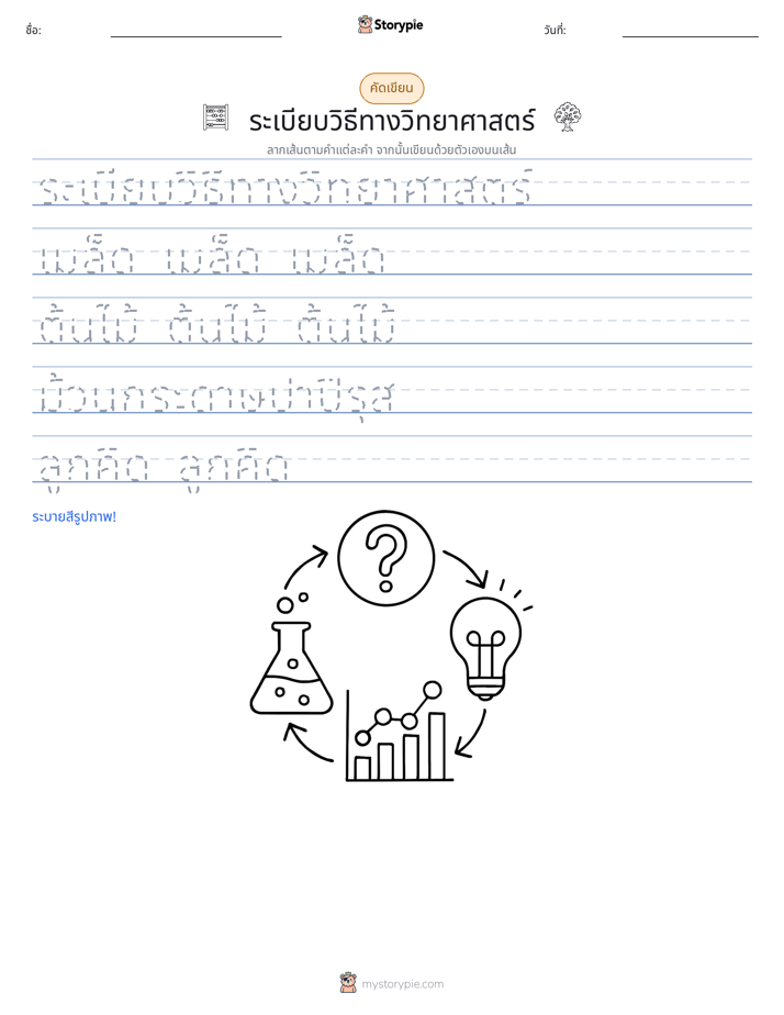 การฝึกเขียน