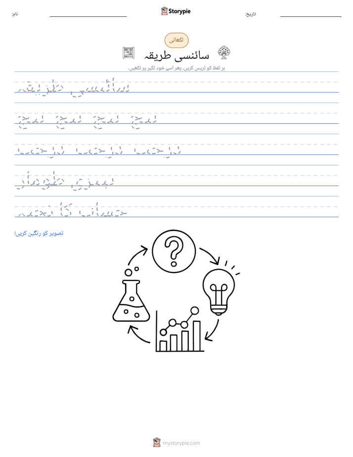 تحریری مشق