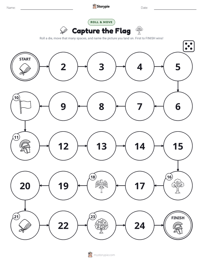 Roll & Move Game