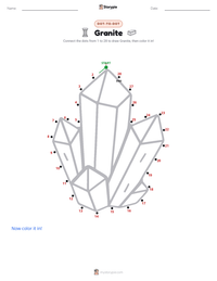 Granite printable worksheet preview