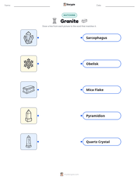 Granite printable worksheet for kids