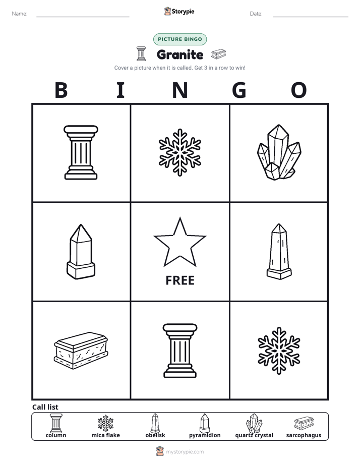 Picture Bingo