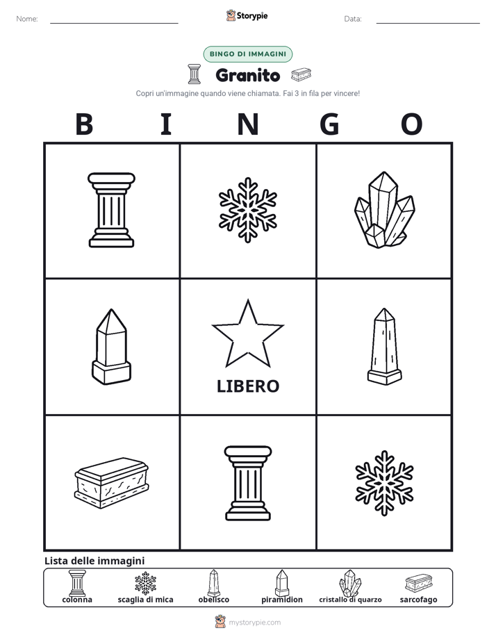 Bingo delle Immagini