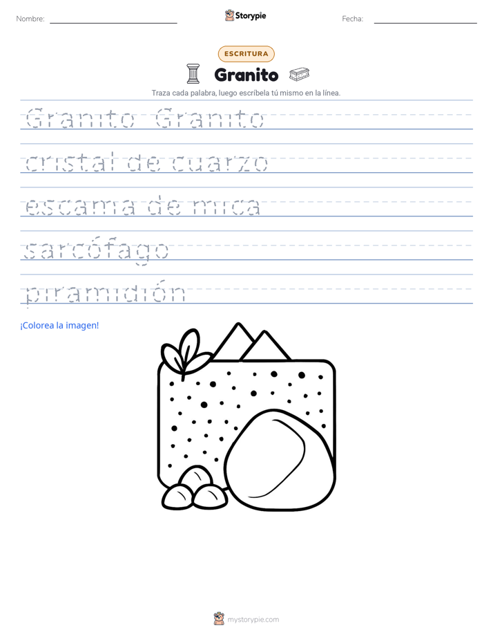 Práctica de Escritura