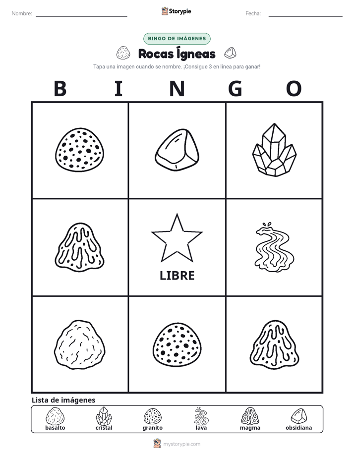 Bingo de Imágenes