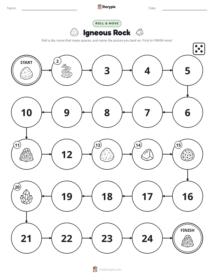 Roll & Move Game