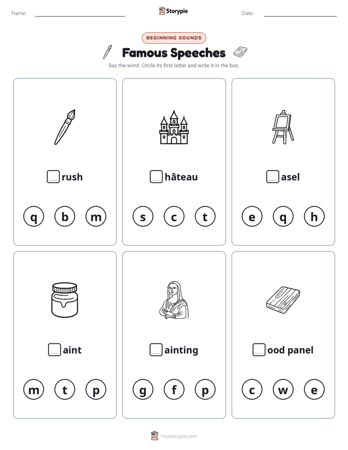 Beginning Sounds