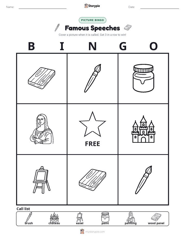 Picture Bingo