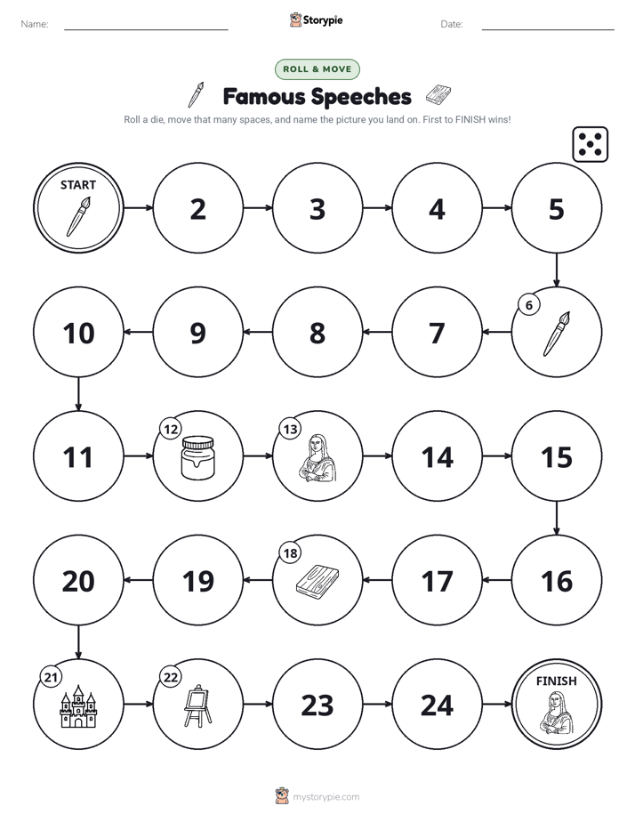Roll & Move Game