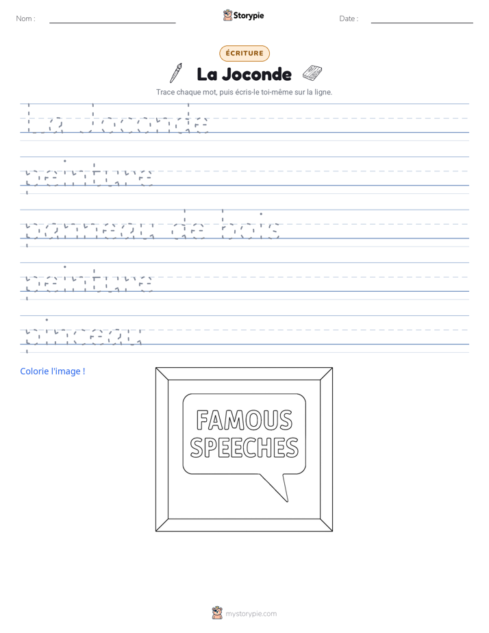 Pratique d'écriture