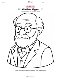 Wladimir Köppen printable worksheet preview