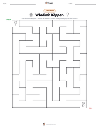 Aperçu de la feuille de travail imprimable Wladimir Köppen