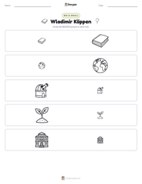 Wladimir Köppen printable worksheet preview