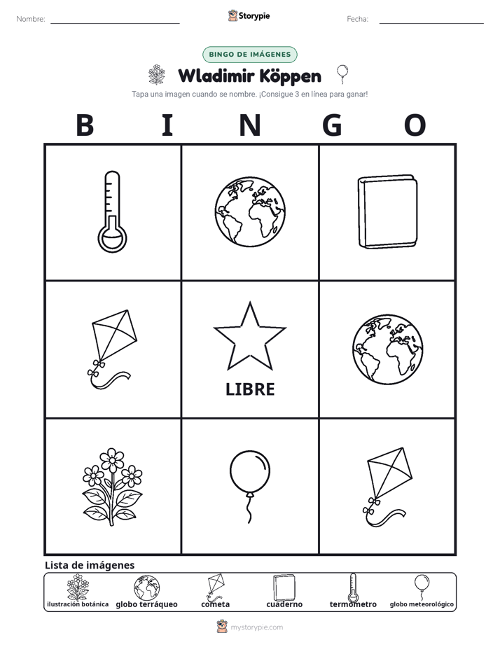 Bingo de Imágenes