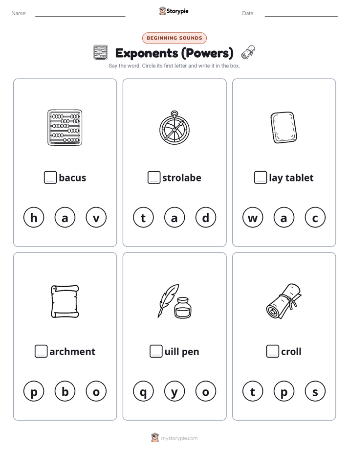 Beginning Sounds