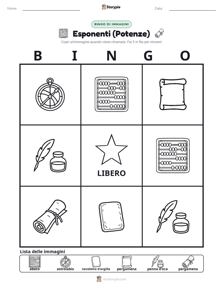 Bingo delle Immagini