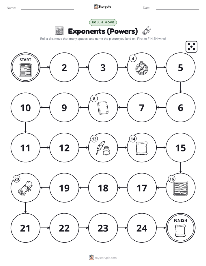 Roll & Move Game