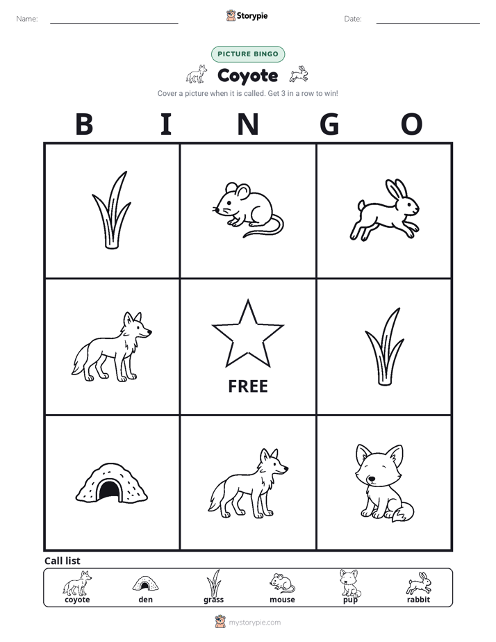 Picture Bingo