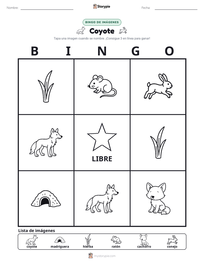 Bingo de Imágenes