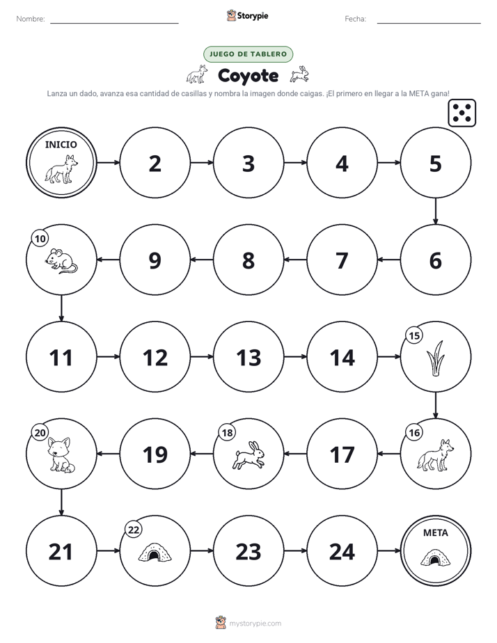 Juego de Rueda y Avanza