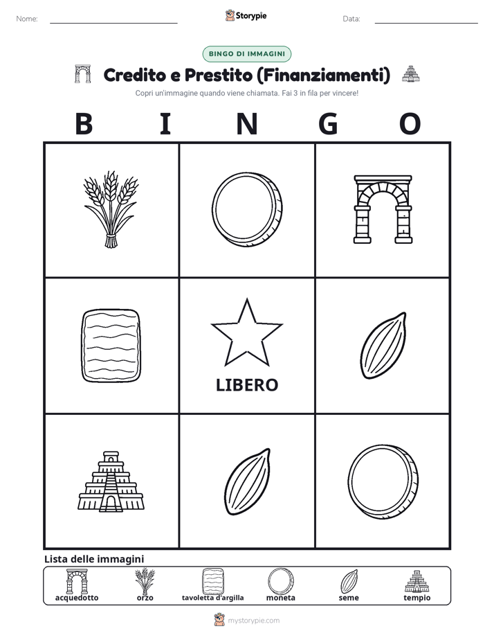 Bingo delle Immagini