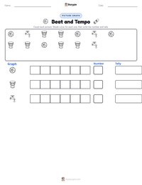 Beat and Tempo printable worksheet preview