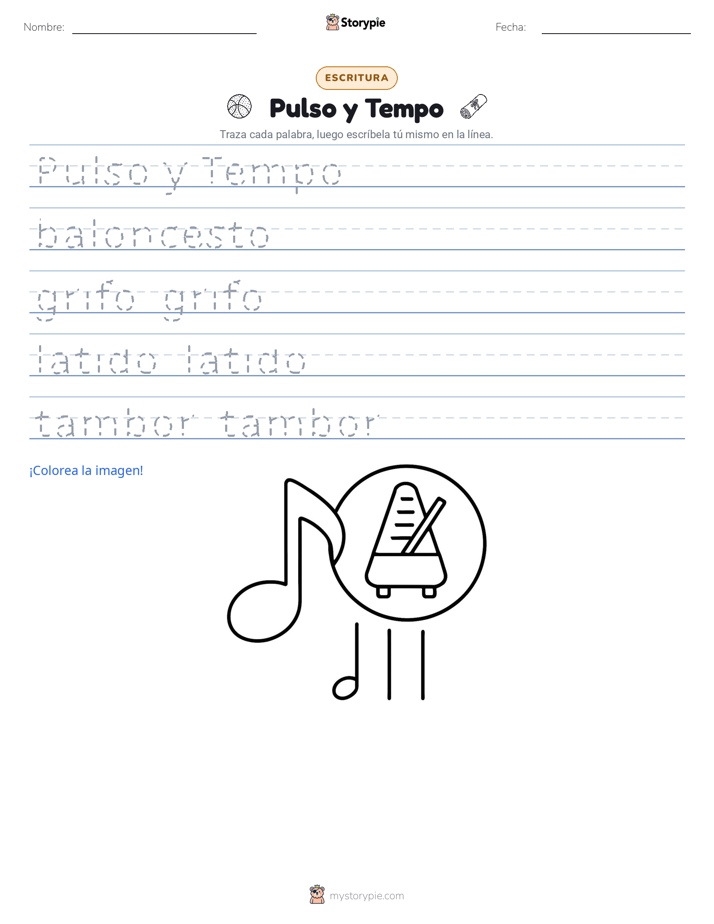 Práctica de Escritura