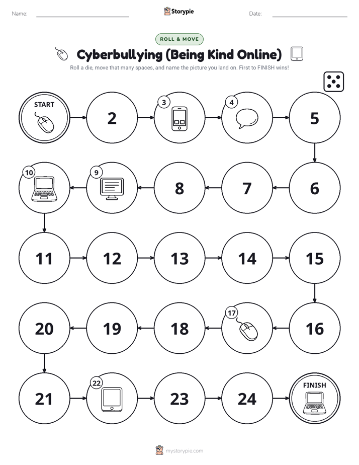 Roll & Move Game