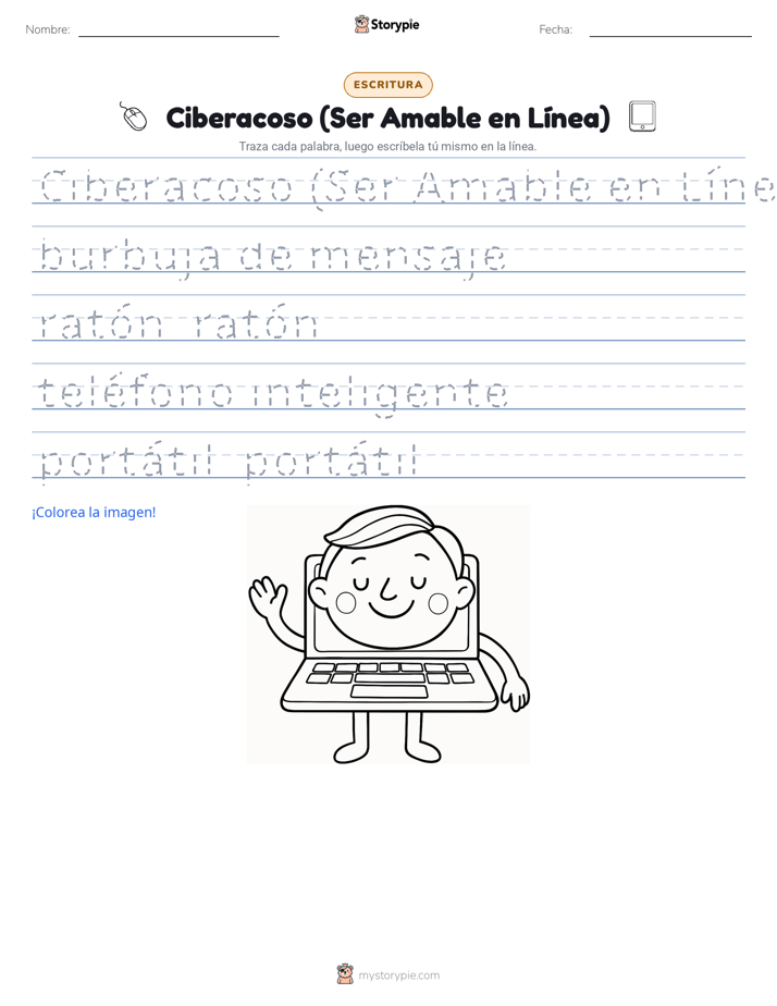 Práctica de Escritura